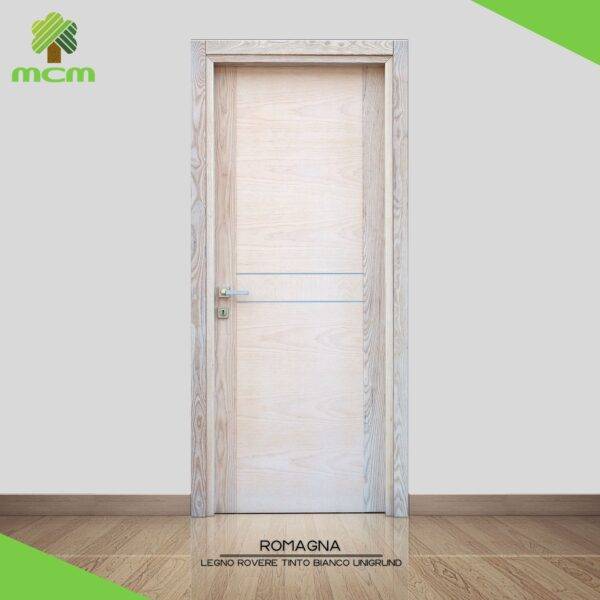 Romagna - Legno Rovere Tinto Bianco Unigrund
