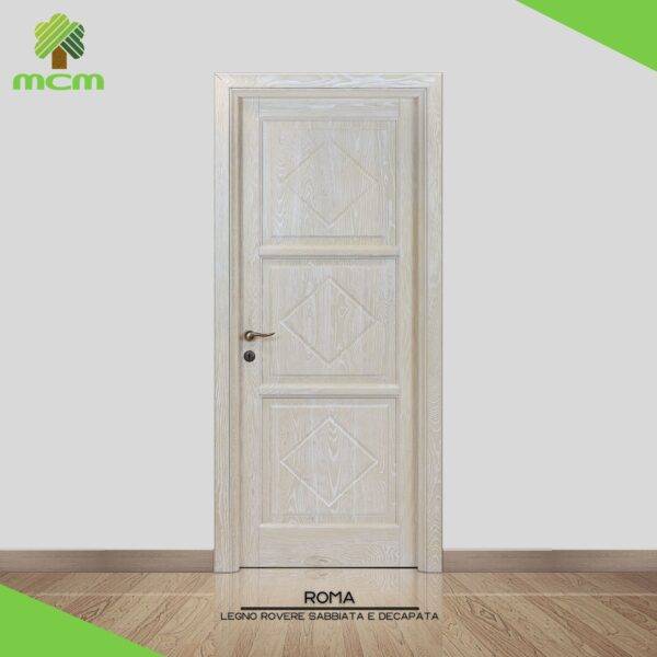 Roma - Legno Rovere Sabbiata e Decapata