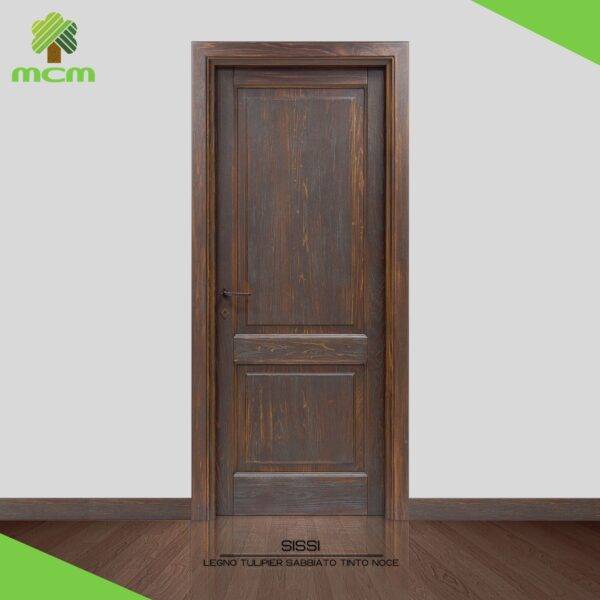 Sissi - Legno Tulipier Sabbiato Tinto Noce