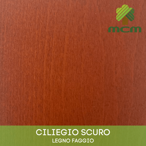 COLORE CILIEGIO SCURO, LEGNO FAGGIO