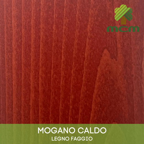 COLORE MOGANO CALDO, LEGNO FAGGIO