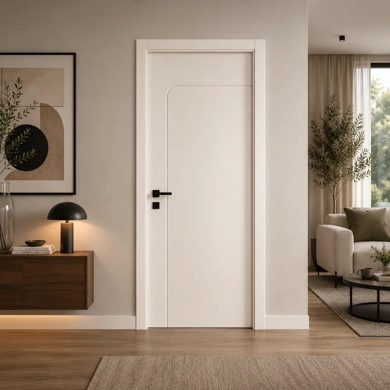 Porta Kora laccata 9010